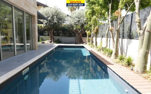 בבלעדיות למכירה וילה בהרצליה פיתוח