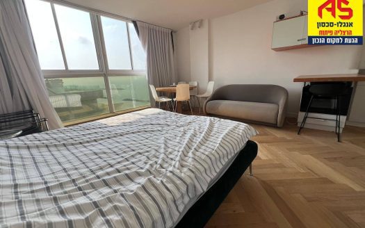 למכירה דירת סטודיו במלון דניאל בהרצליה פיתוח!